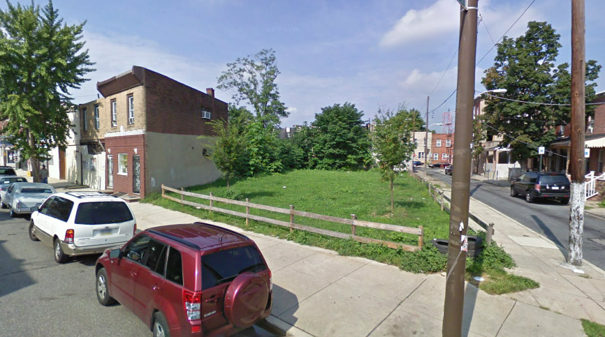 Vacant lots on Point Breeze Avenue that OCF Realty wants to develop. | GoogleMaps