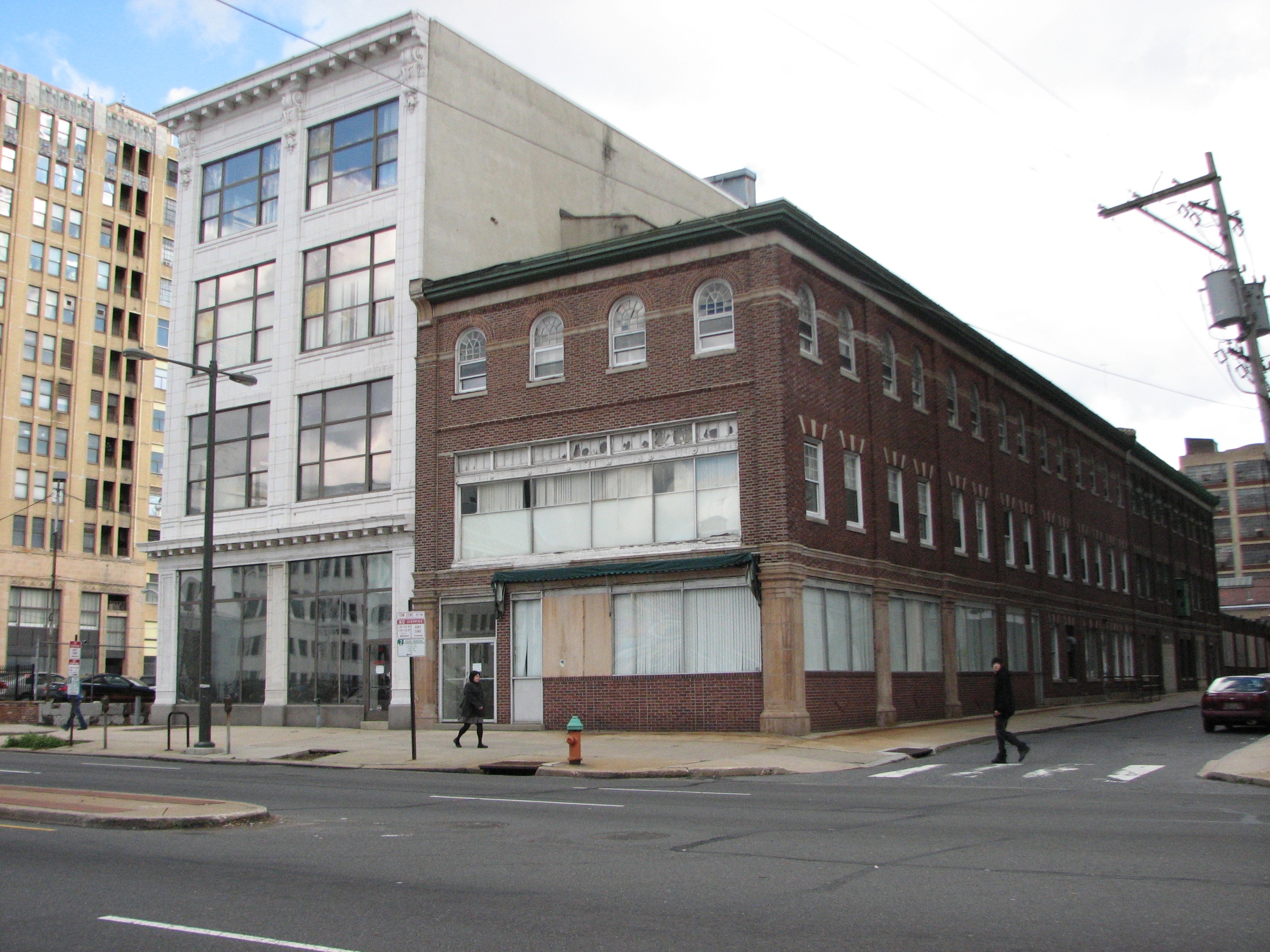 The Pennsylvania Ballet plans to preserve the white building at 331 N. Broad and demolish the brick, Colonial Revival at 325.