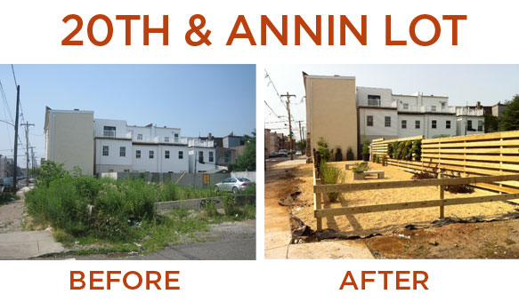 20th and Annin: Before and After | pleasefixphilly.com