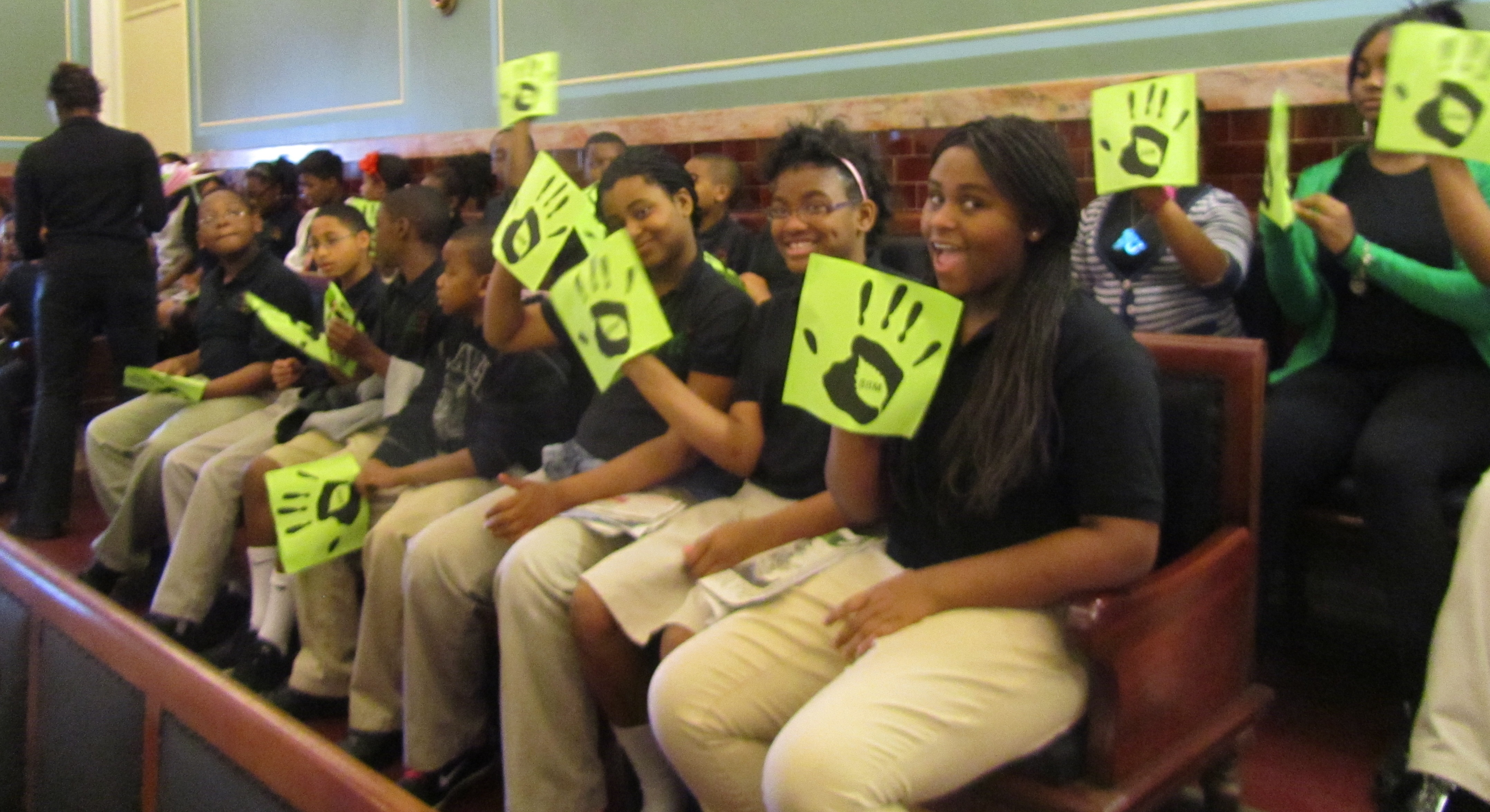 Discovery Charter 5th grade students calling to Restore $8 million!