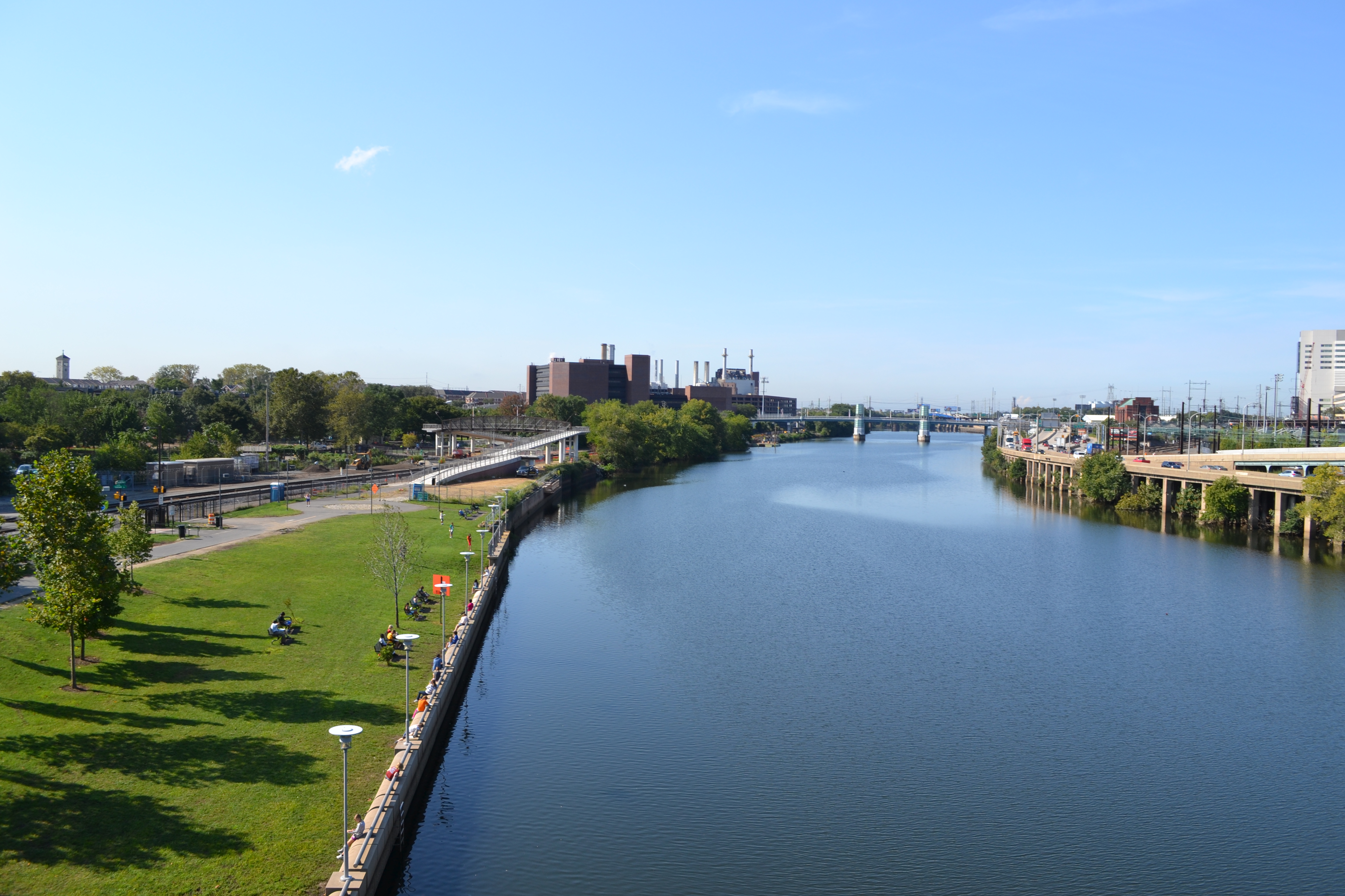 Work along the Schuylkill River will make an important section of the banks more accessible 