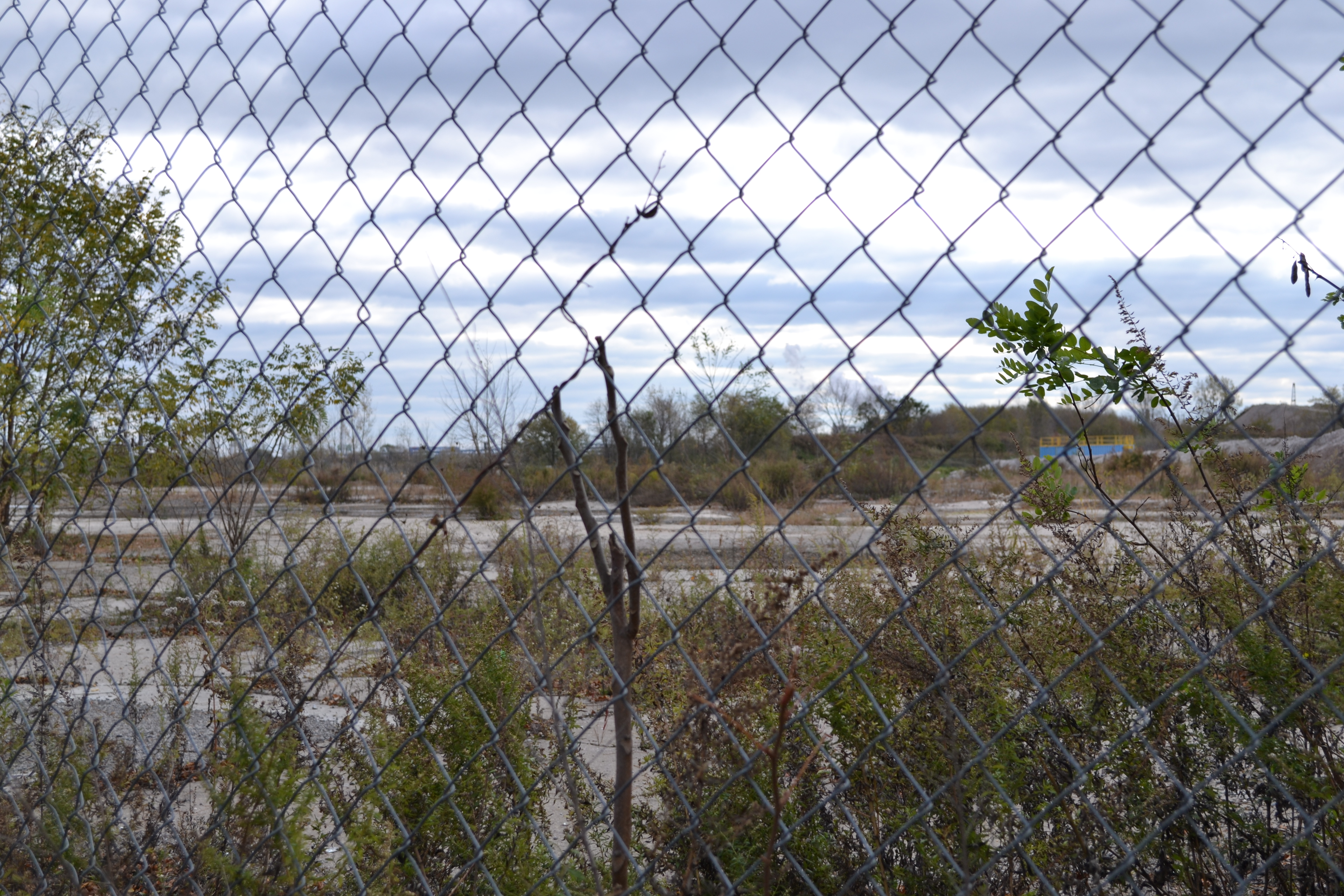 A diesel spill in the 90s has turned this vacant industrial plot into a remediation site