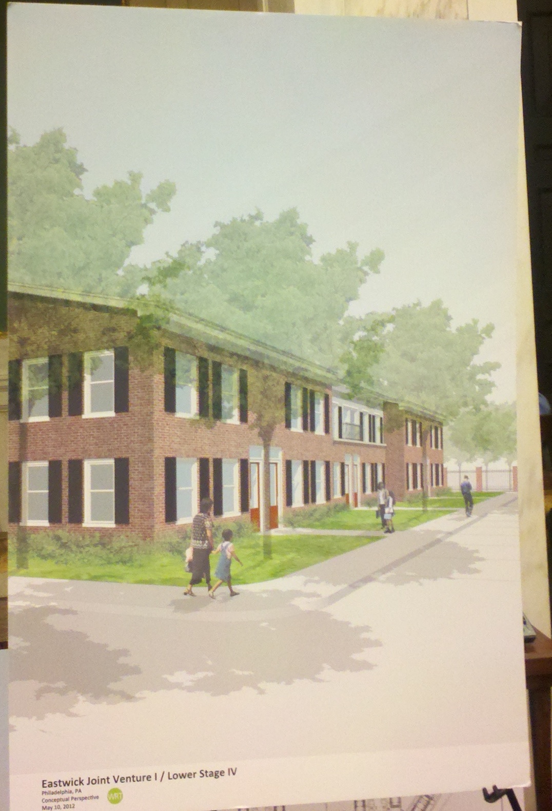 A rendering of the proposed apartments