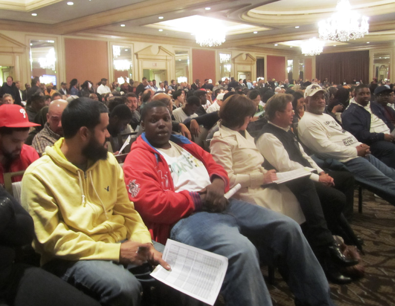 More than 700 people attended the Philadelphia Housing Authority's property auction on Nov. 16.