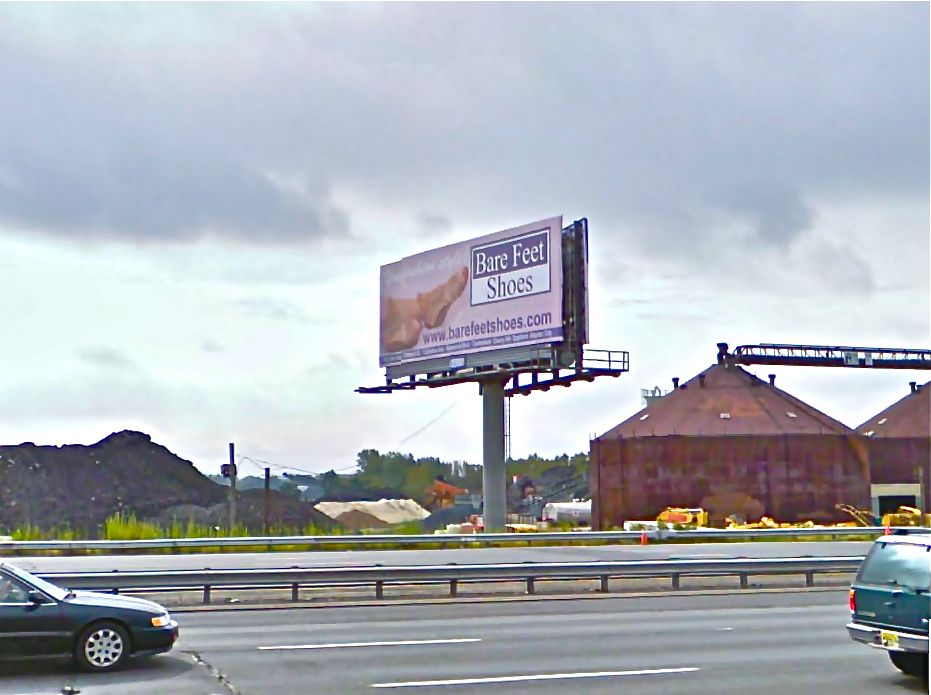 A billboard along I-95, just north of Allegheny Avenue