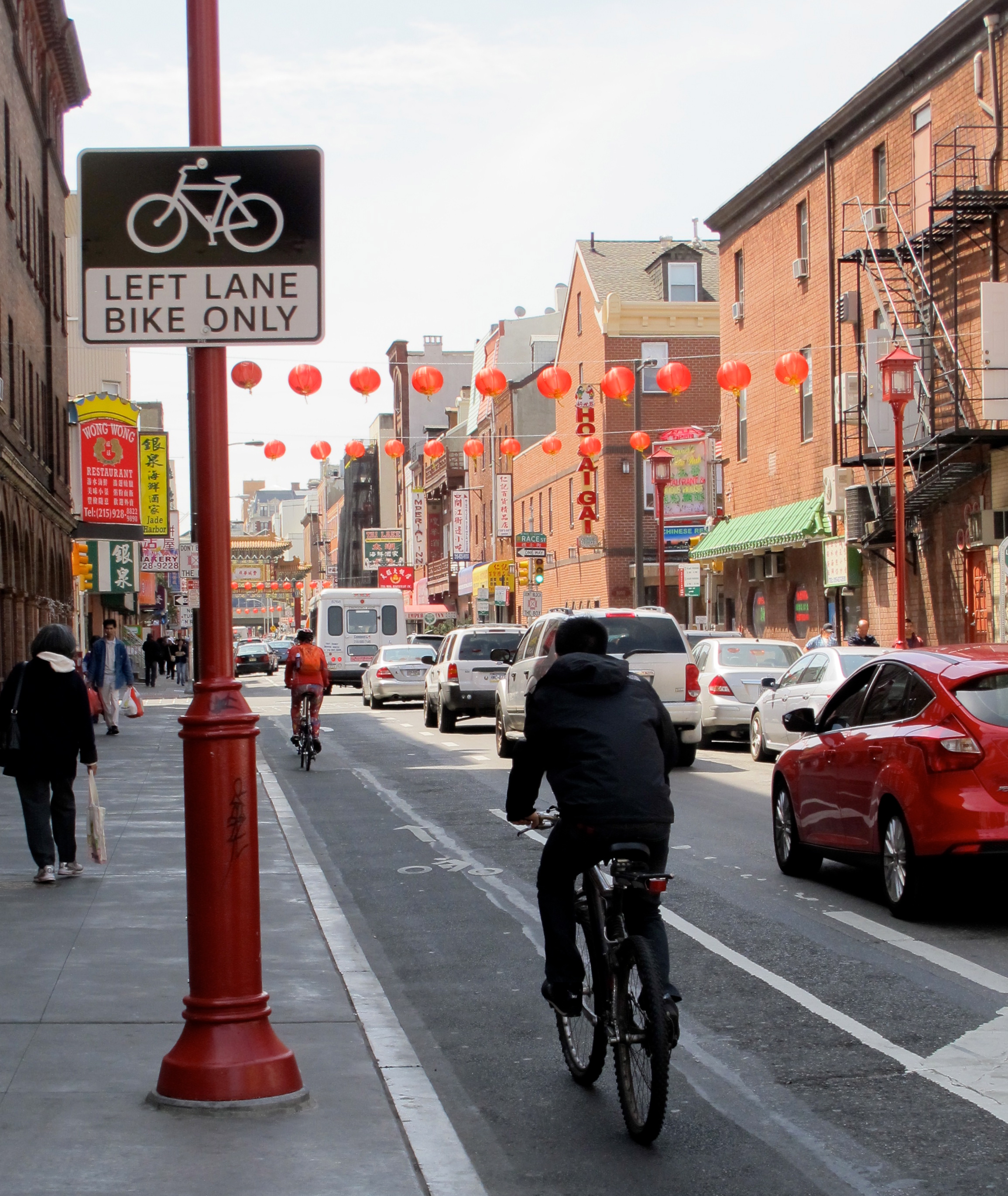 Chinatown: The 10th Street bike lane causes concern