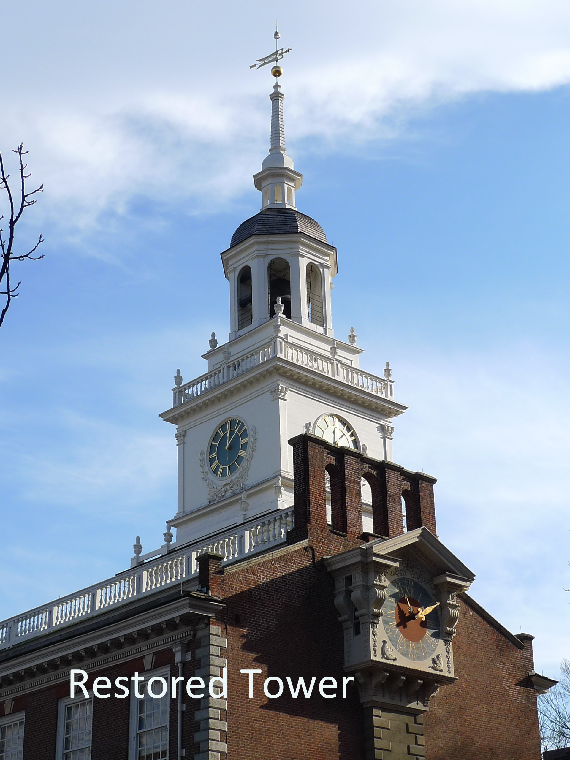 Independence Hall Tower, Independence Square