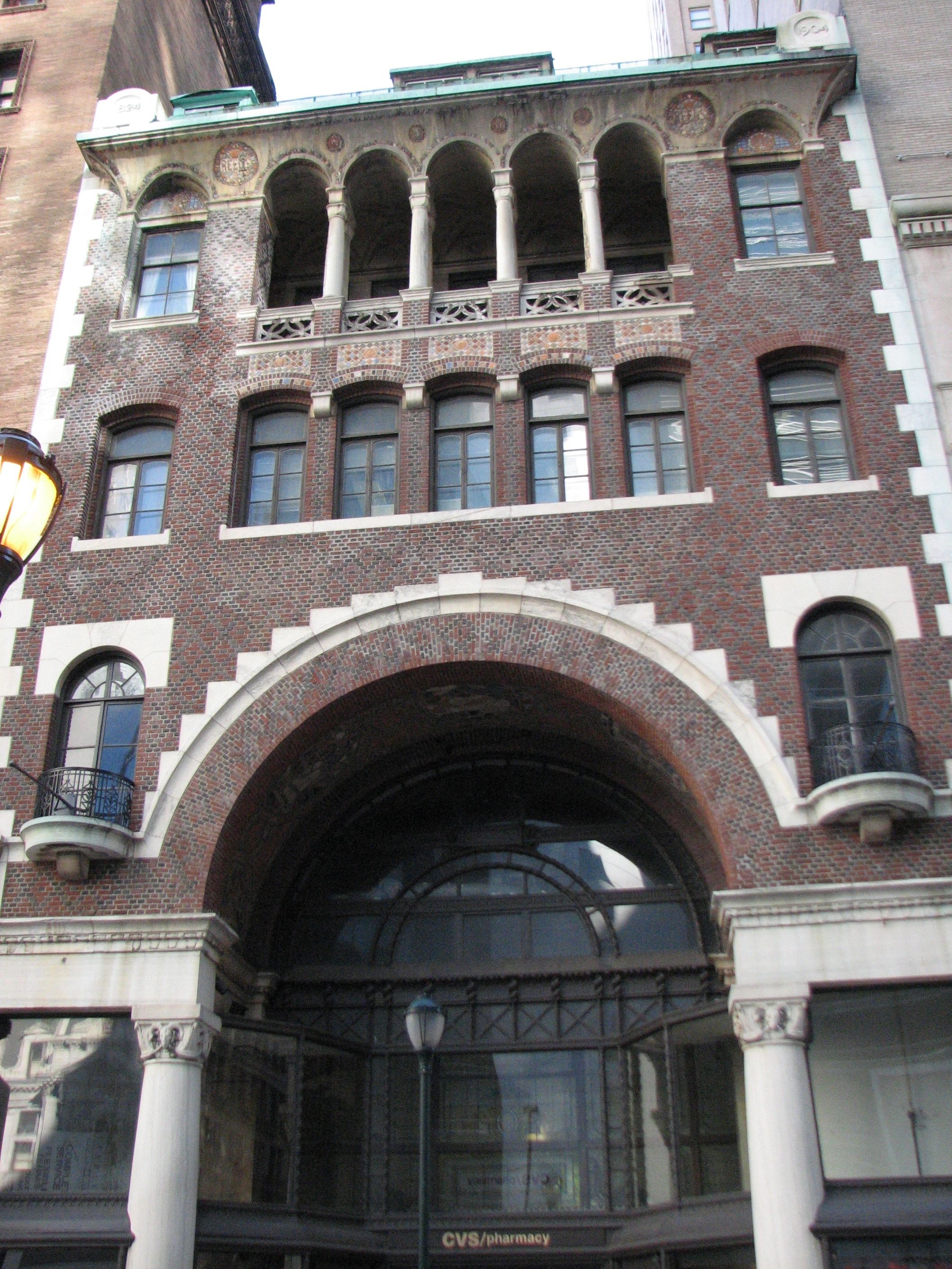 The Jacob Reed's Sons Building is a retail landmark on Chestnut Street.