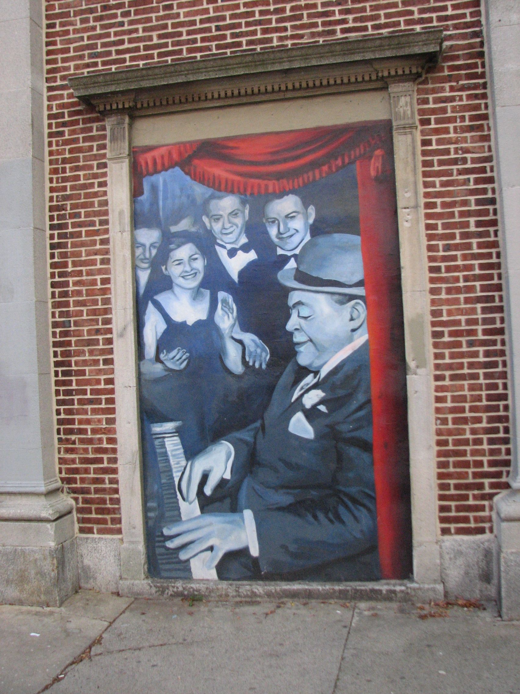 Murals of Fats Waller and other performers who played the Royal were added in recent years by Universal Companies.
