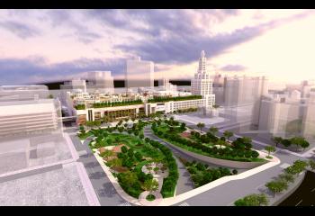Developer Bart Blattstein's proposal for a Broad Street casino complex