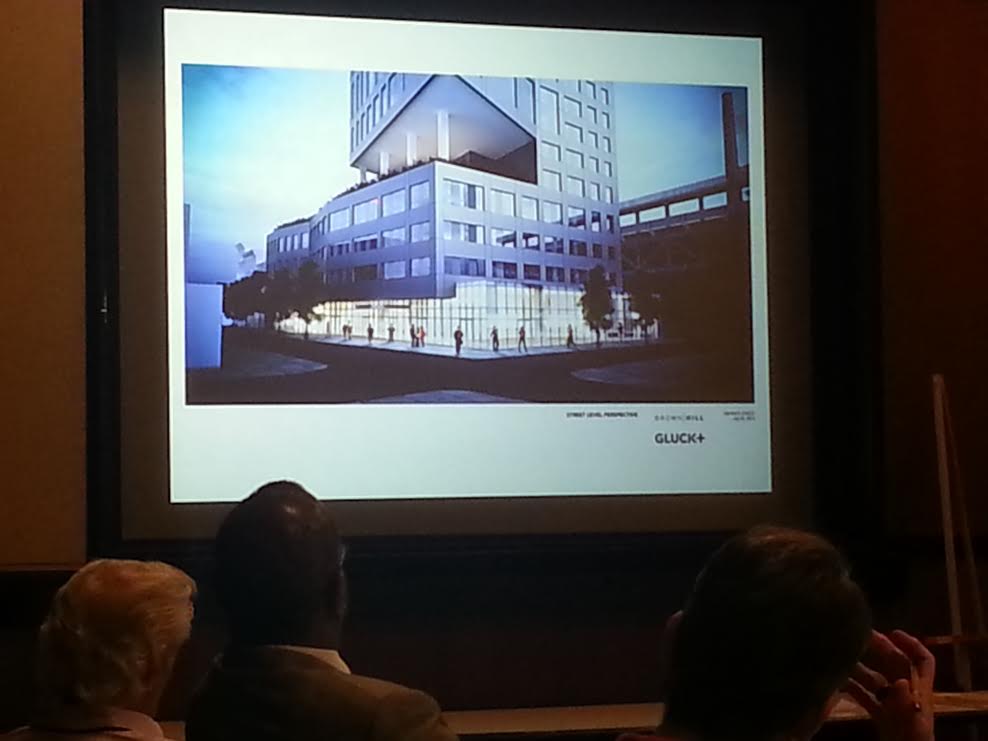 205 Race Street rendering shown at Civic Design Review