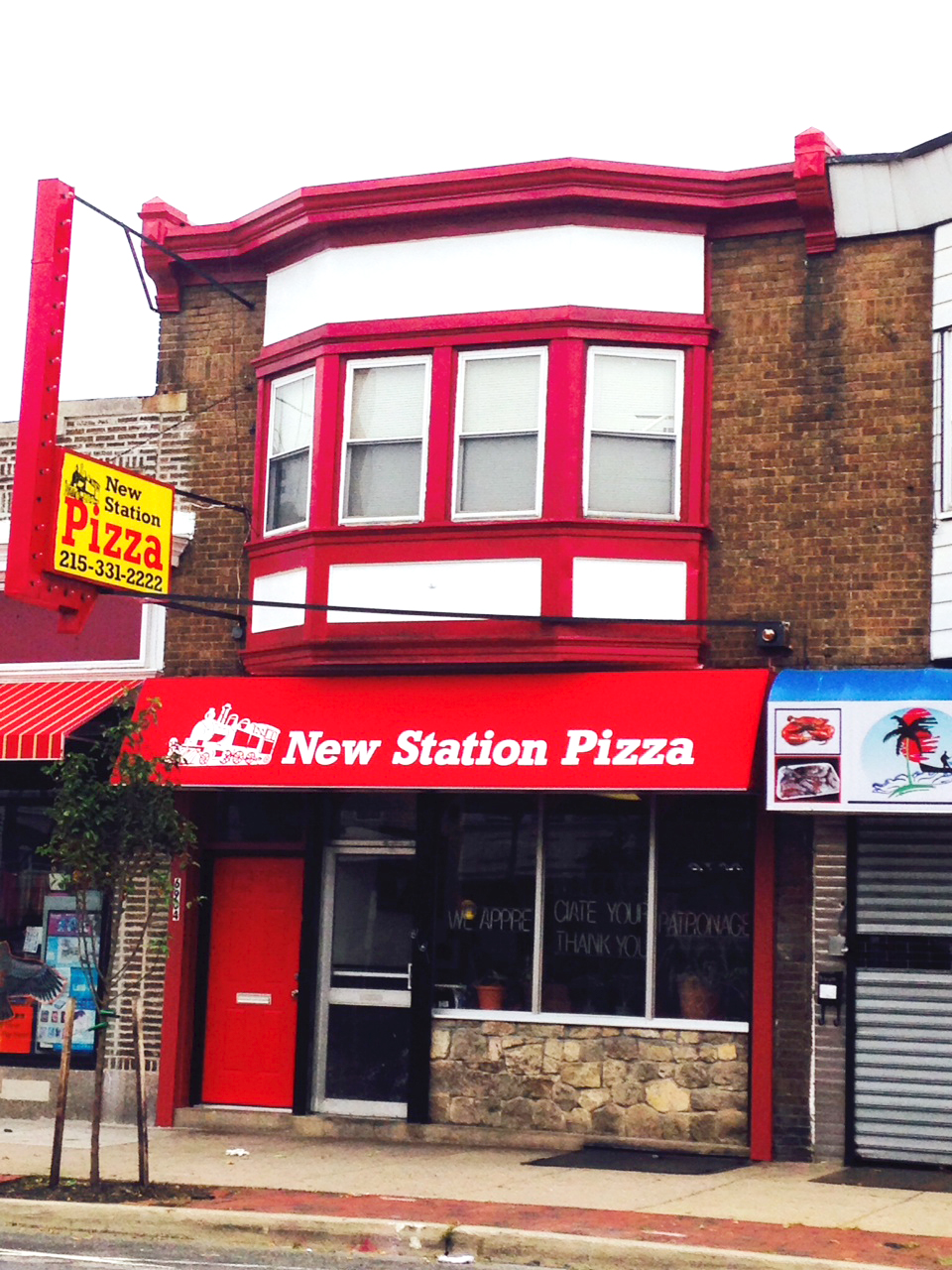 AFTER: New Station Pizza, Torresdale Avenue