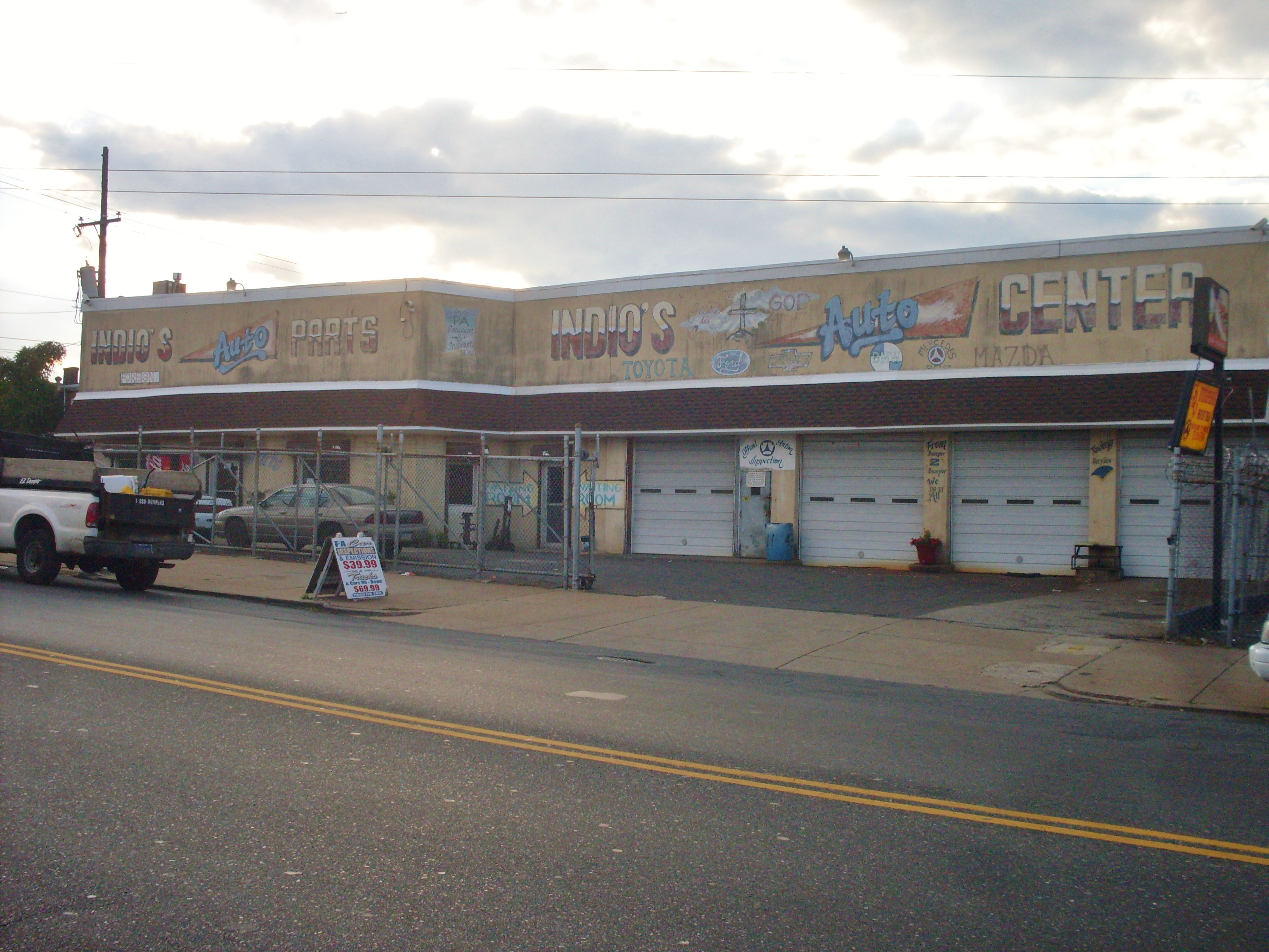 BEFORE: Indio's Auto Center, North 5th Street