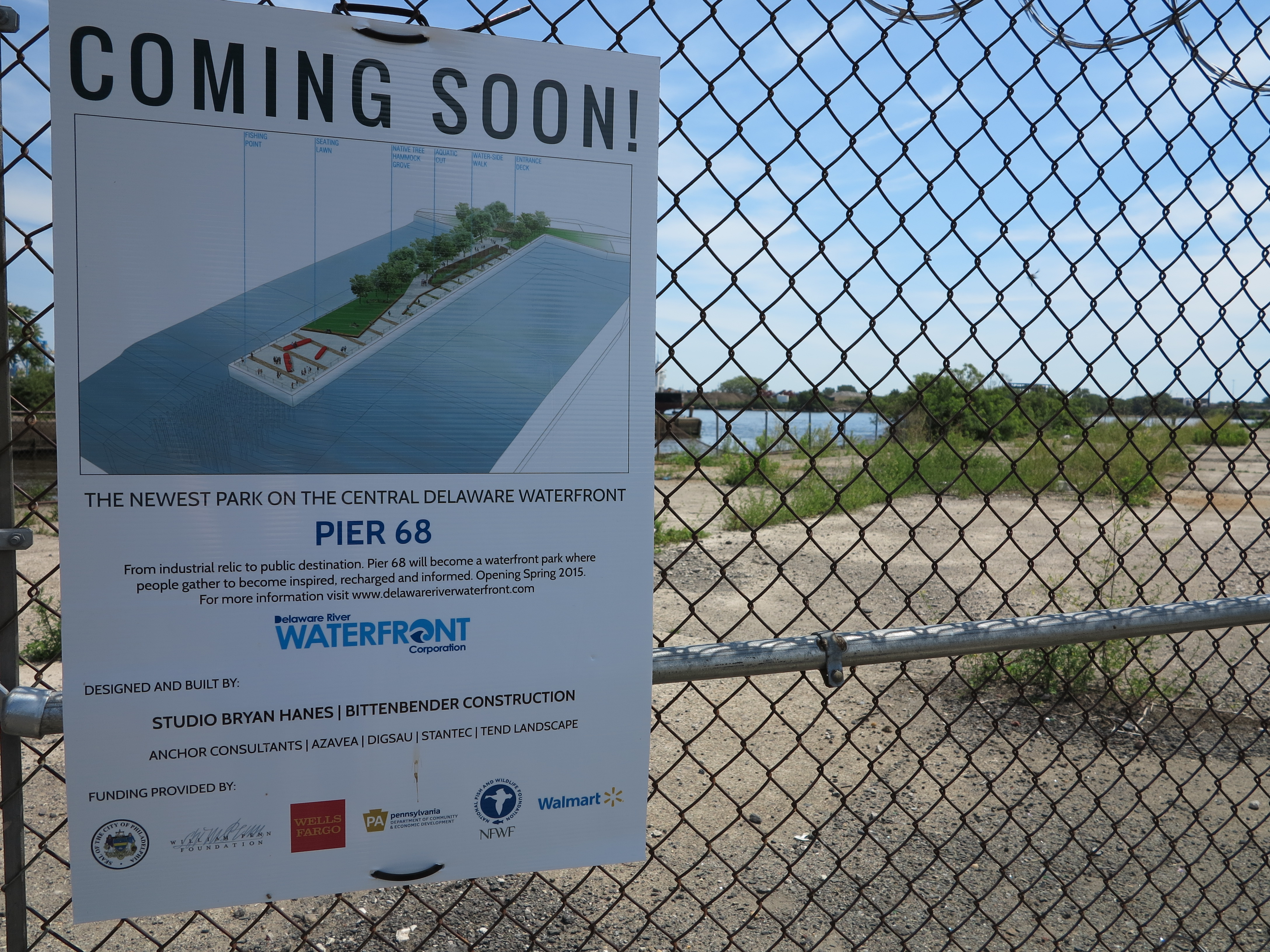Coming Soon, changes for Pier 68