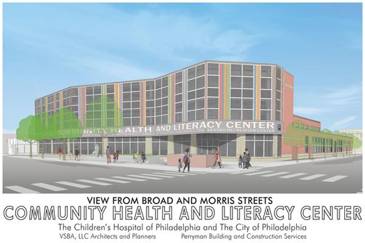 Community Health and Literacy Center rendering