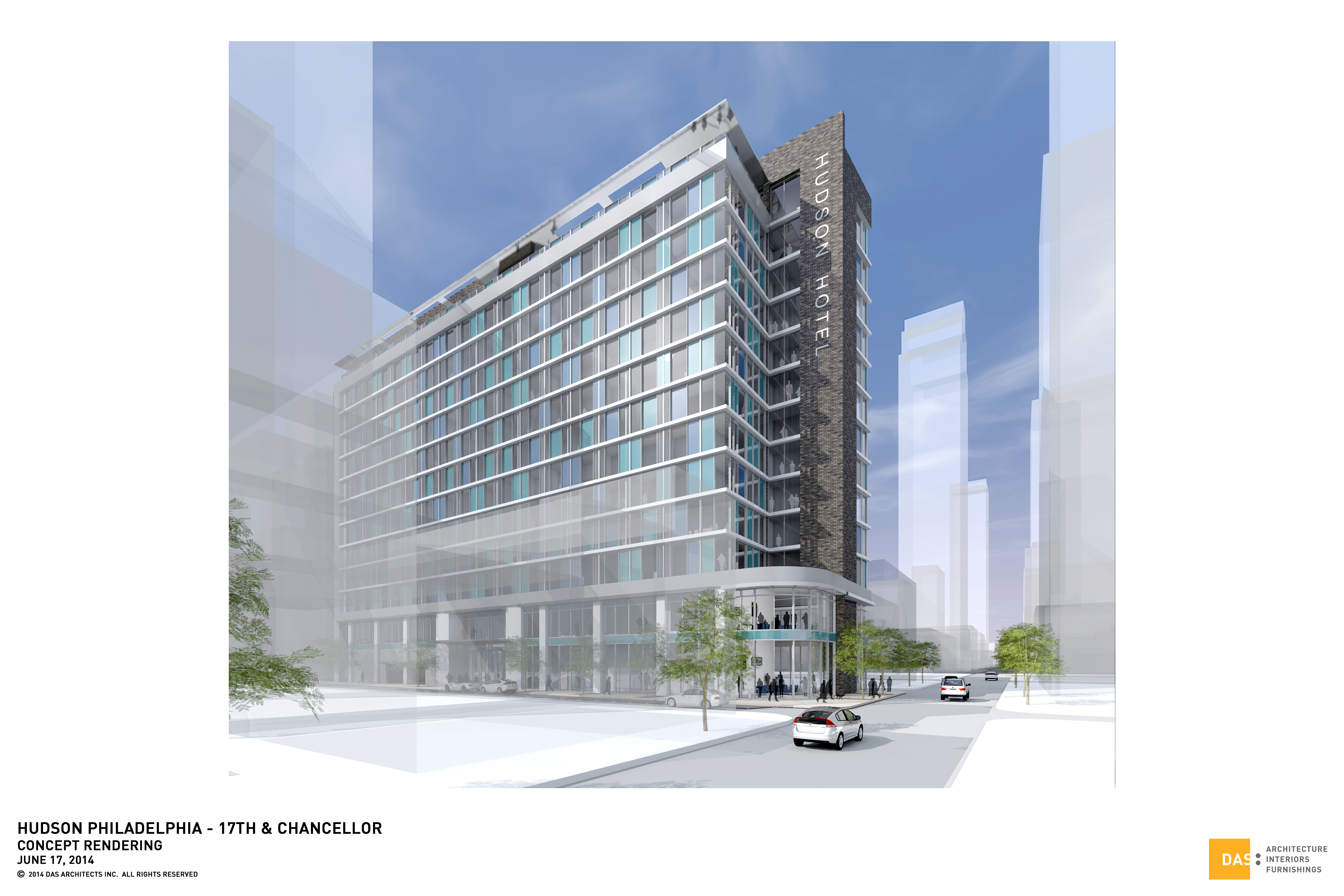 Hudson Philadelphia Concept Rendering | DAS Architects