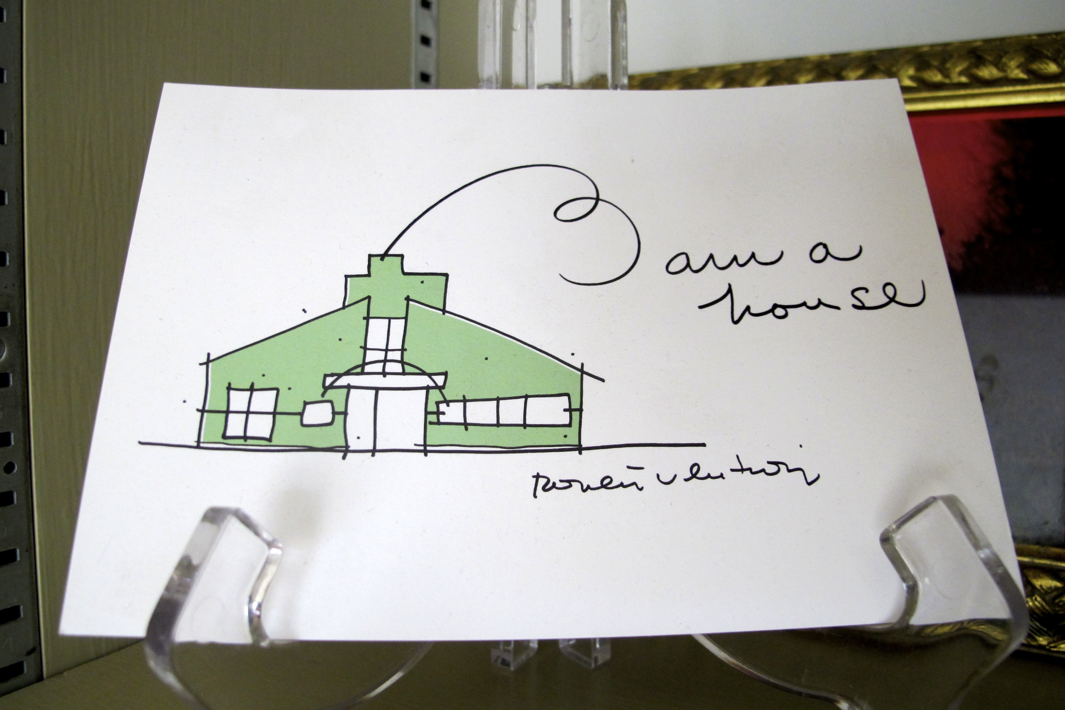 Mother's House drawing by Robert Venturi