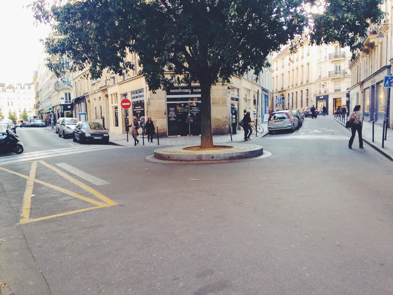 Paris traffic circle