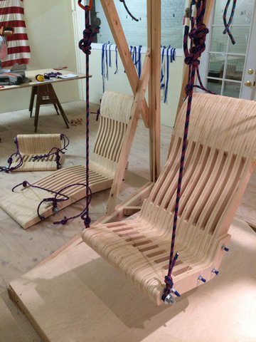 Porch Swing prototypes by Gehl Studios | Prema Gupta