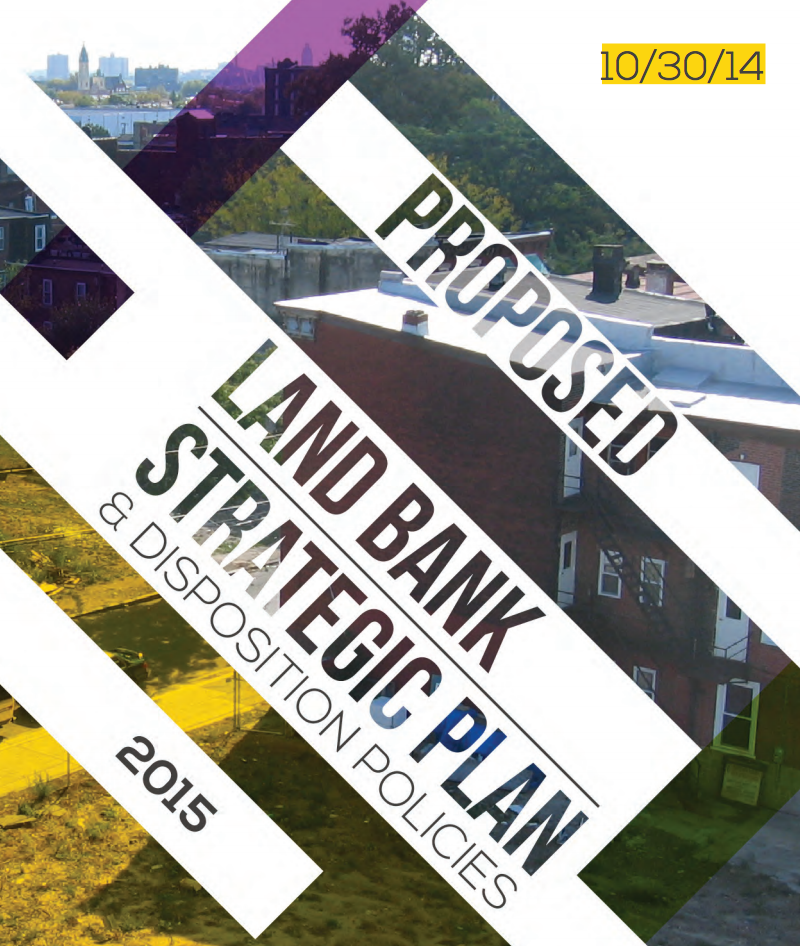 Proposed Land Bank strategic plan