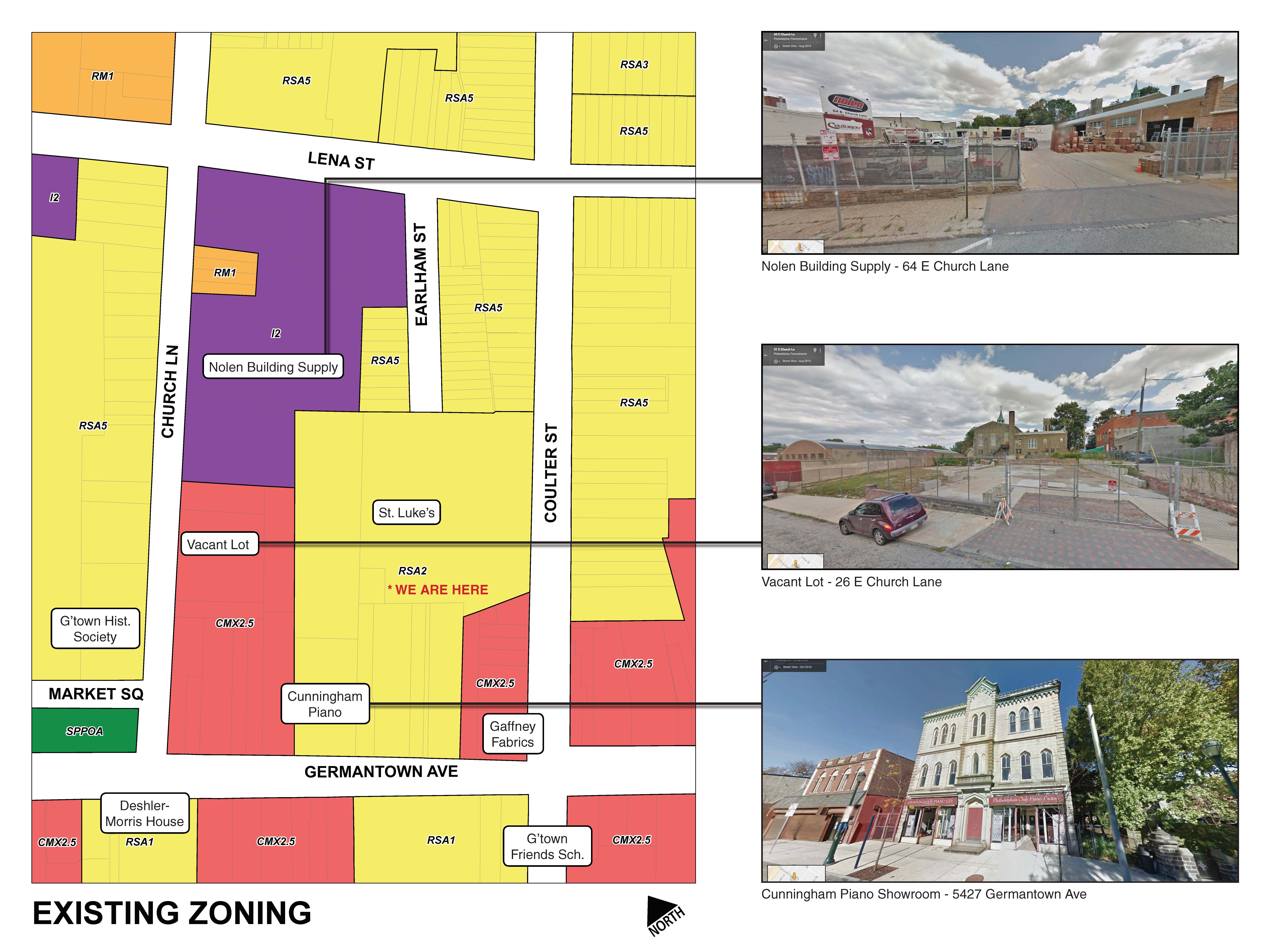 54xx Block Germantown Ave - Existing Zoning (Sept 2016)