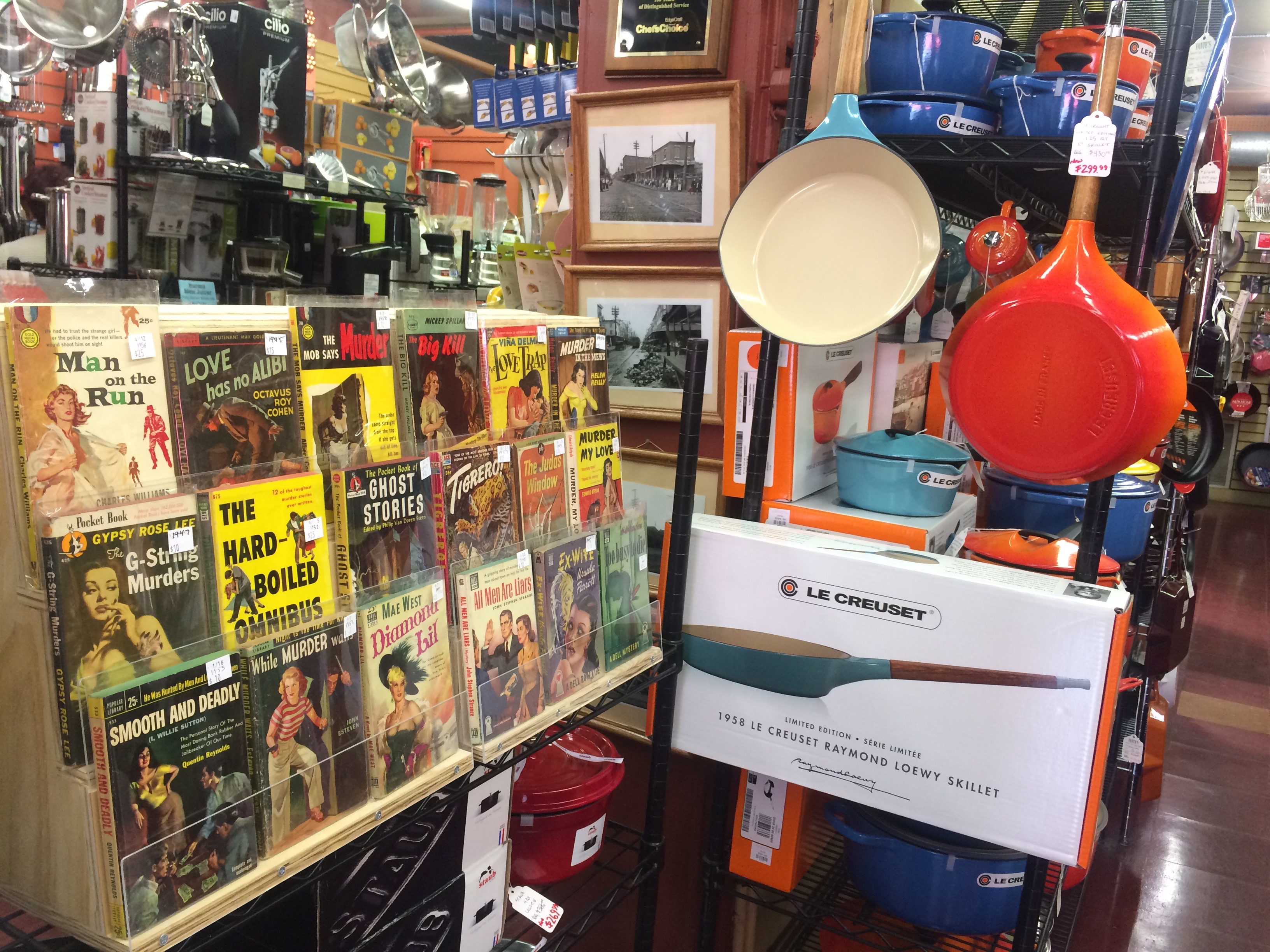 9th Street Stock Exchange: Vintage fiction from Molly’s Books and Records inside Fante’s Kitchen Shop | Catalina Jaramillo