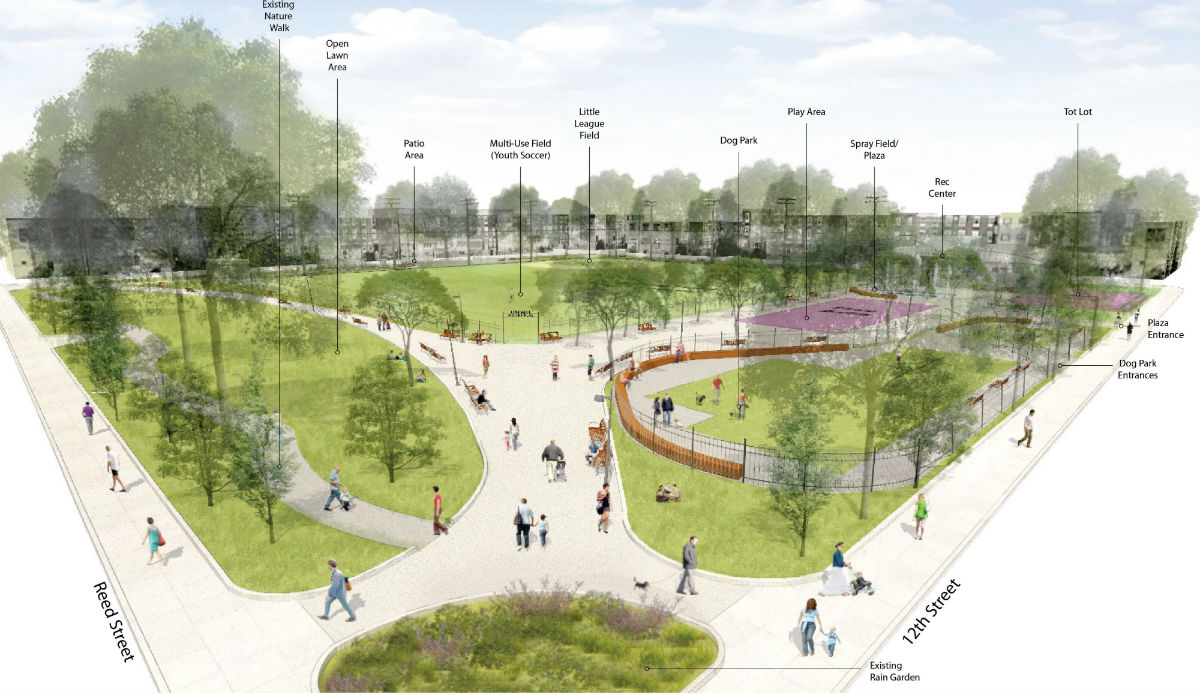 Columbus Square Park Redesign | Community Design Collaborative