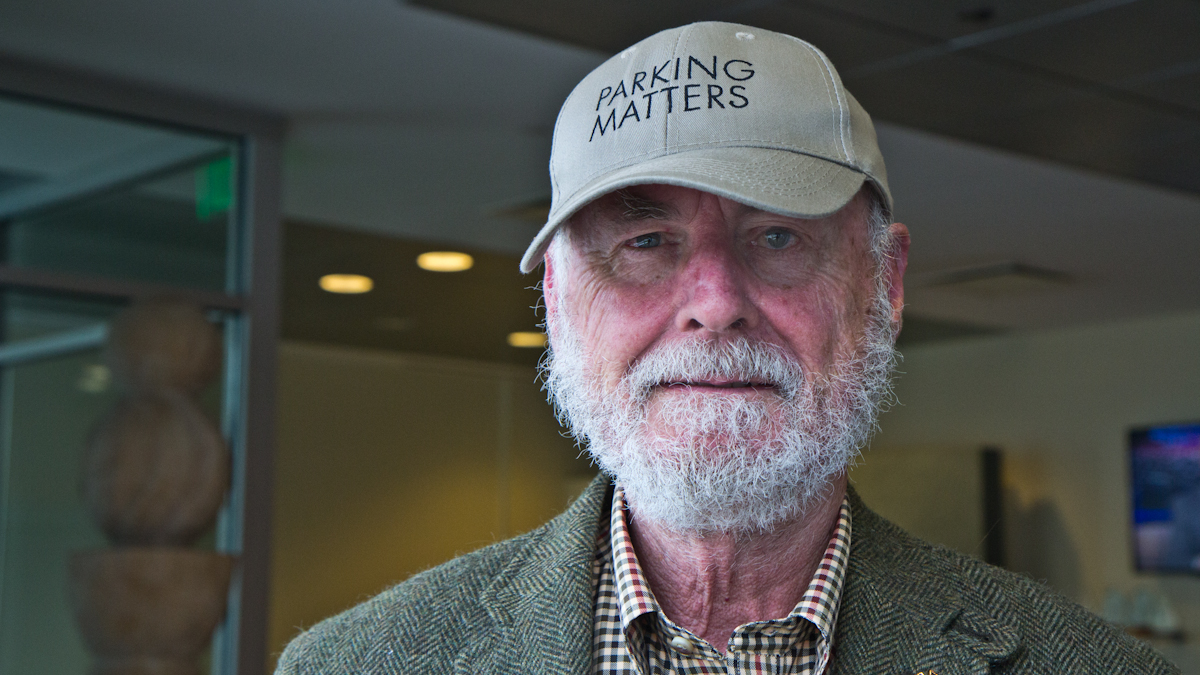 Donald Shoup, author of The High Cost of Free Parking.