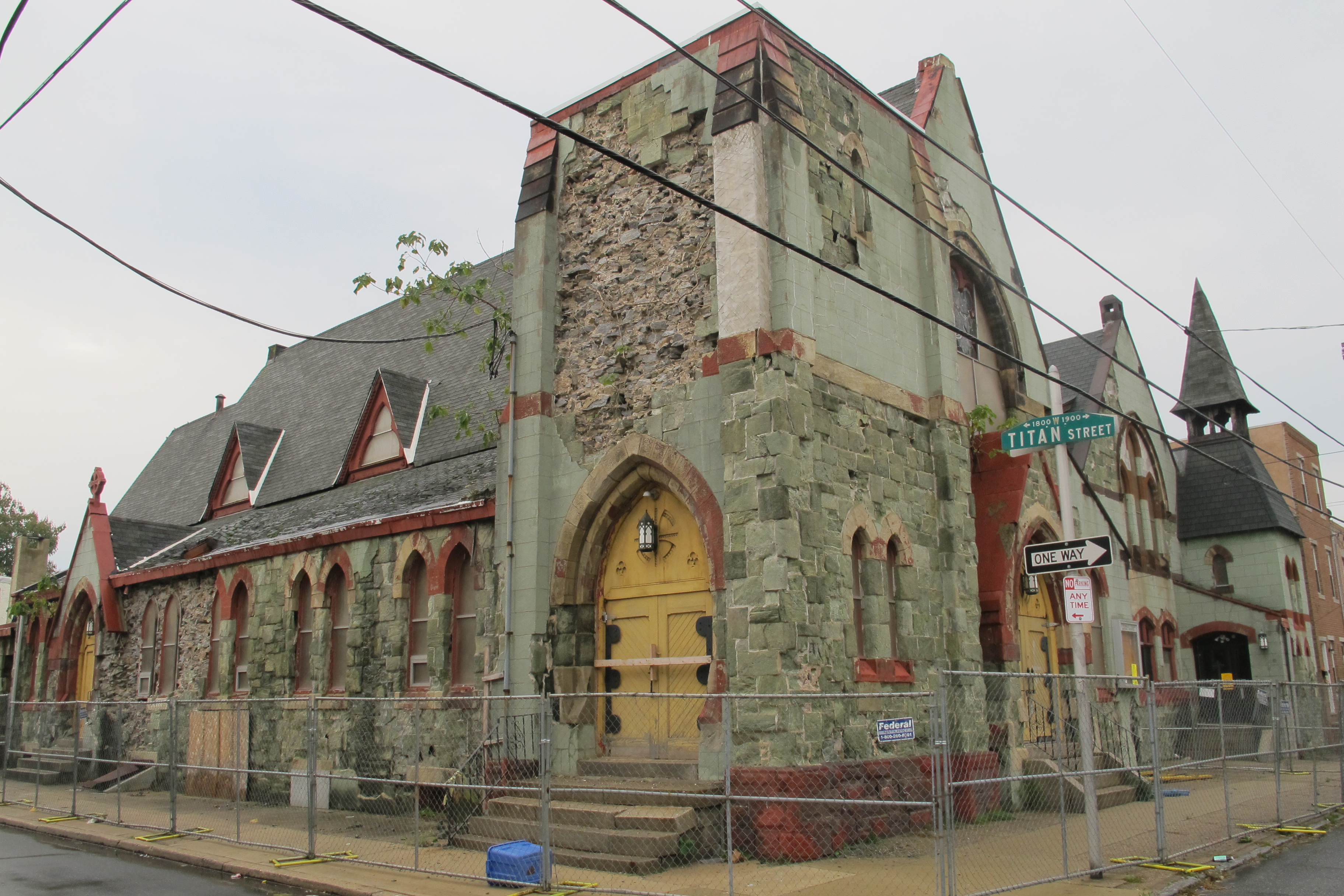 A demolition permit was filed for the 19th Street Baptist Church. 