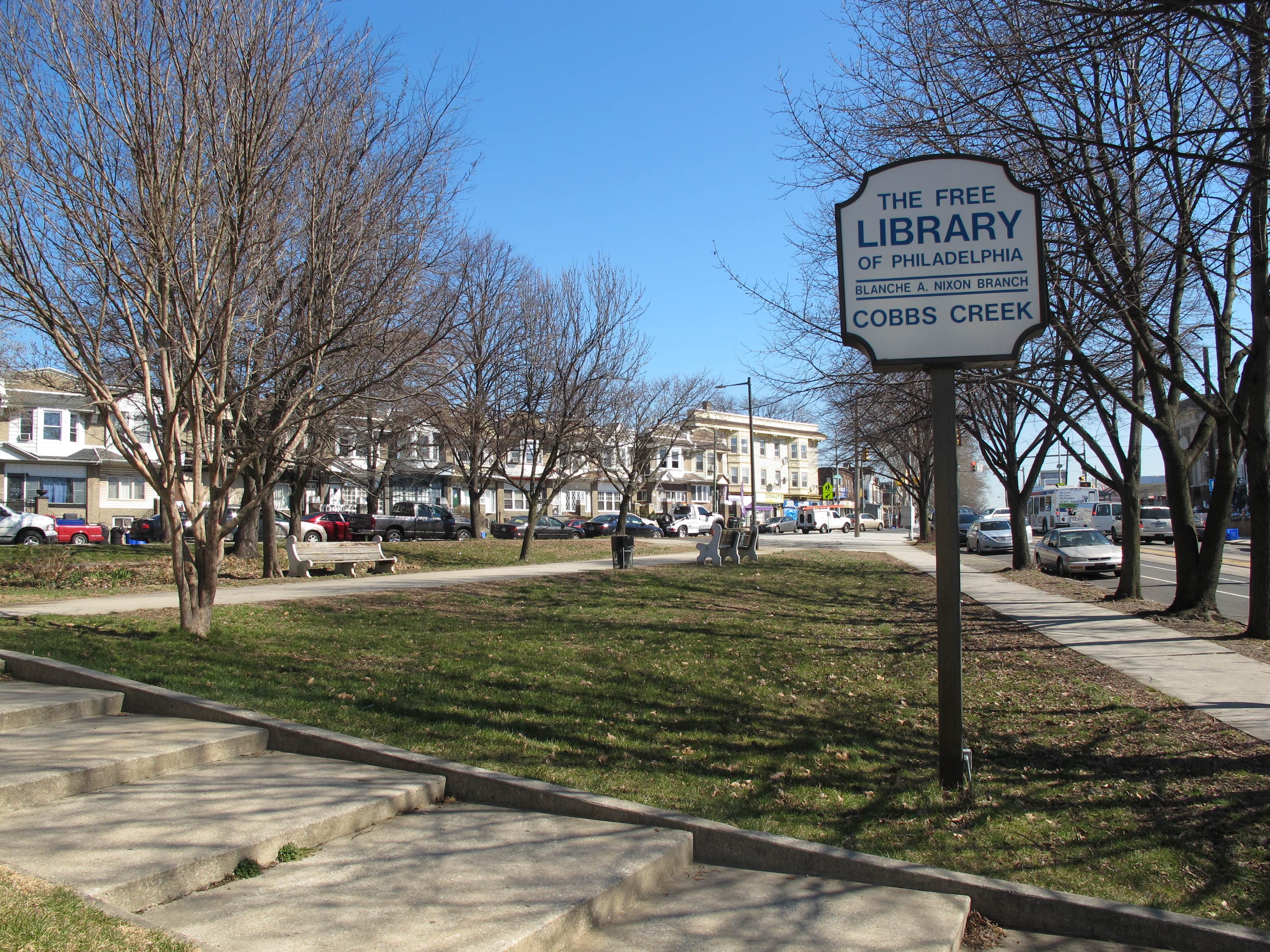 Learning Landscapes: Blanche A. Nixon / Cobbs Creek Branch Library