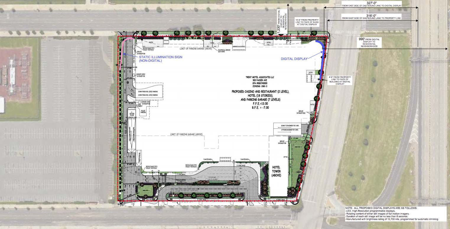 Live! Hotel and Casino, site plan | BLT Architects