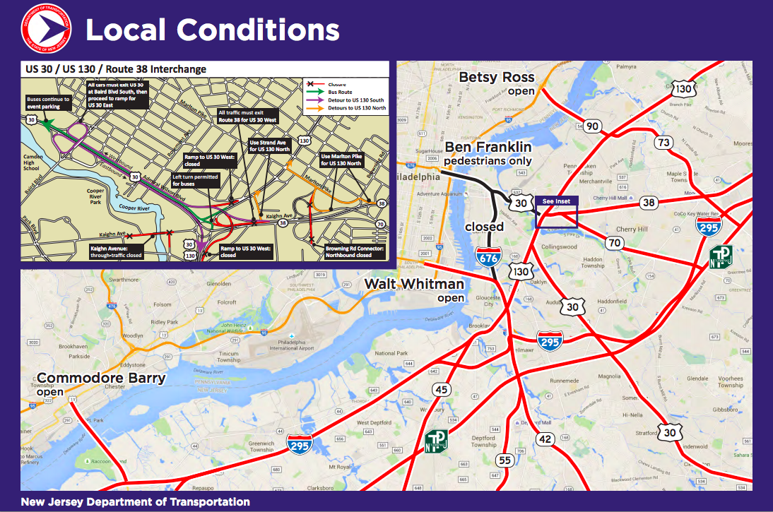 Local Road Conditions, likely traffic impacts