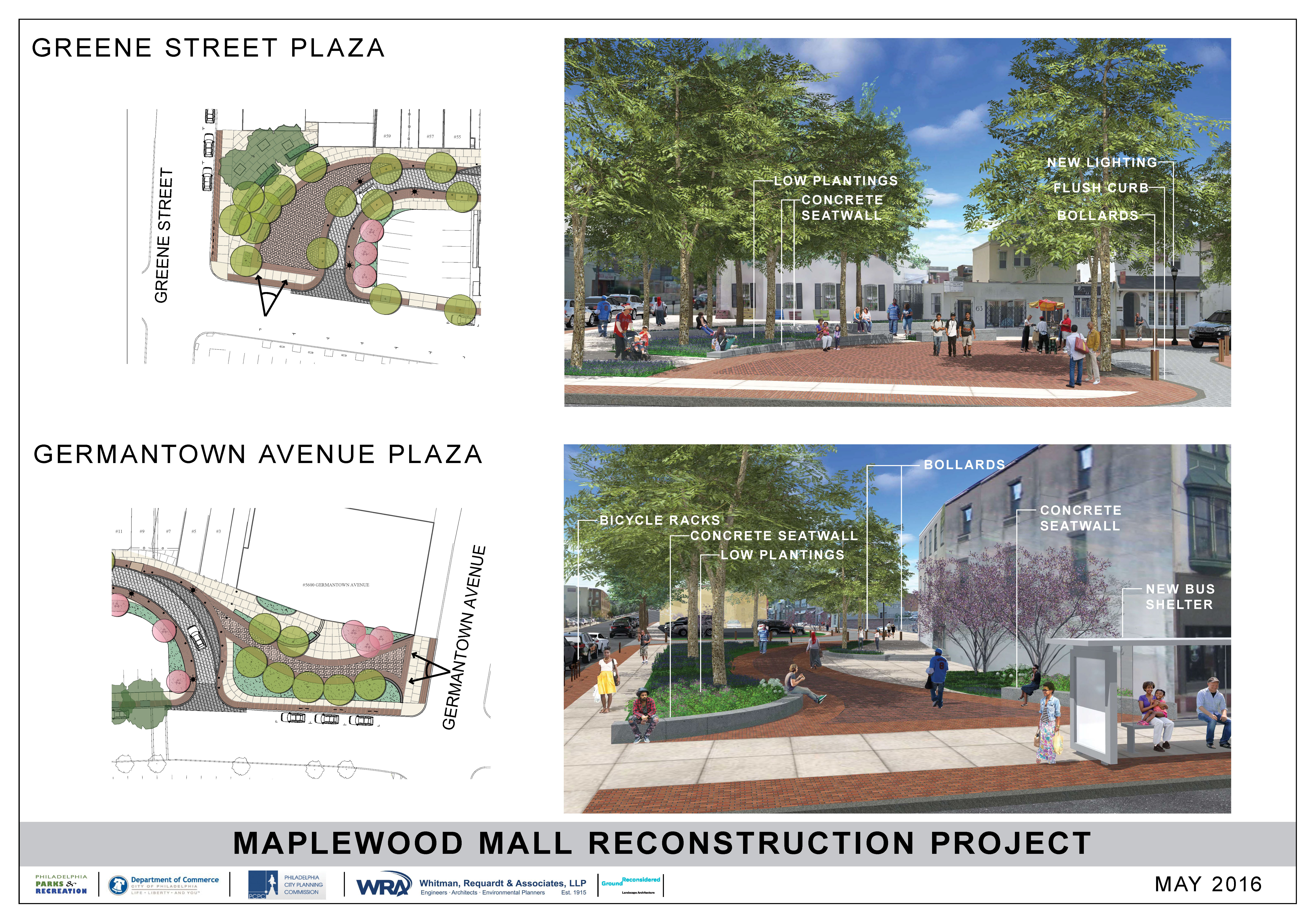 Maplewood Mall proposed reconstruction plan | WRA and Ground Reconsidered