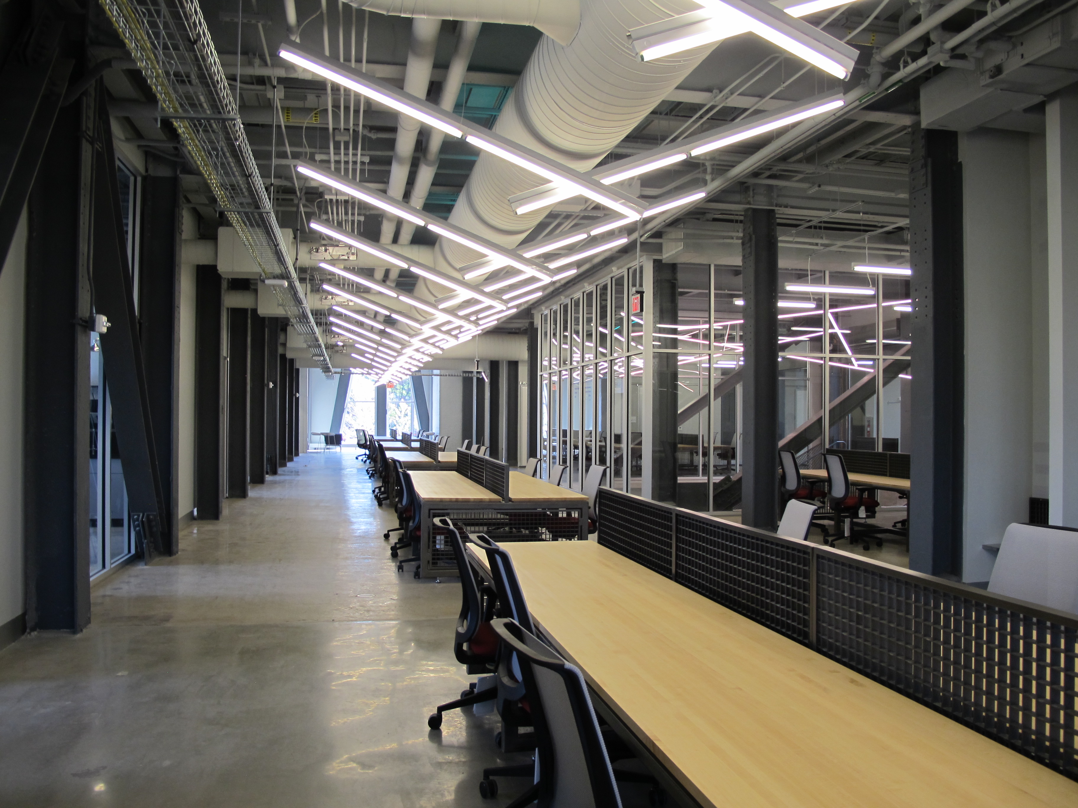 A coworking space in the Pennovation Center, touted by city officials as a hub of Philadelphia's growing tech sector.