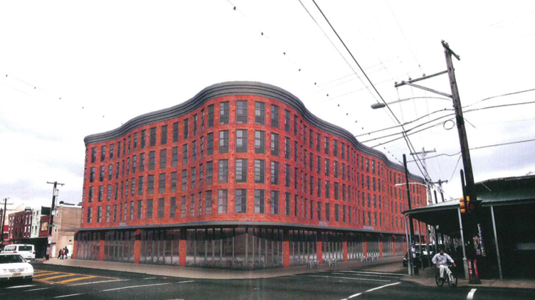Rendering of Midwood proposal for 9th and Washington
