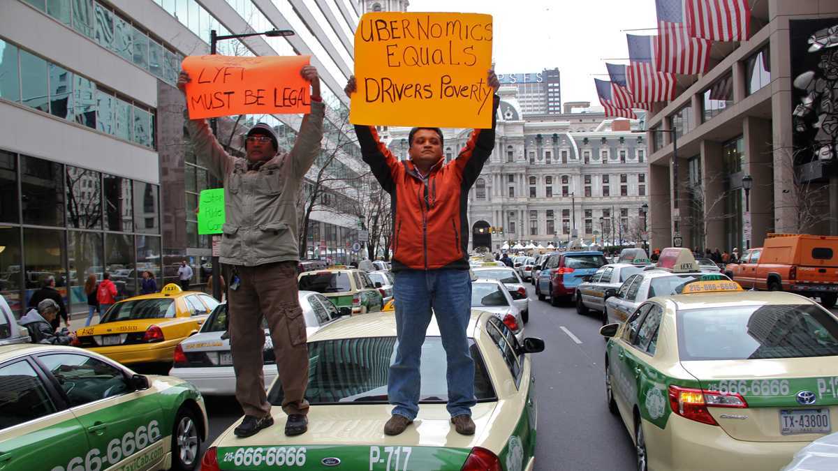 Taxi driver protest | file | Emma Lee/WHYY