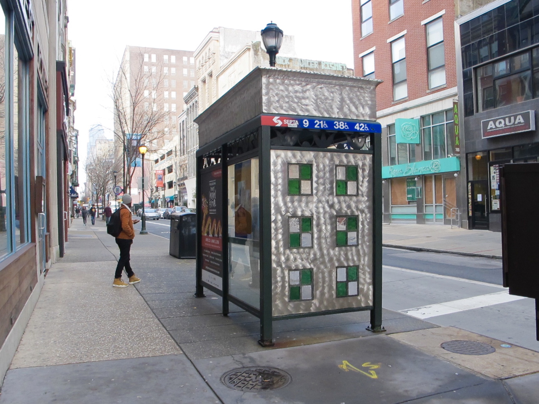 7th and Chestnut bus stop