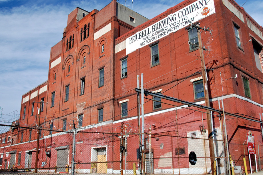 Developer MMPartners buys the former Red Bell Brewery in Brewerytown. Credit: Colliers International Philadelphia