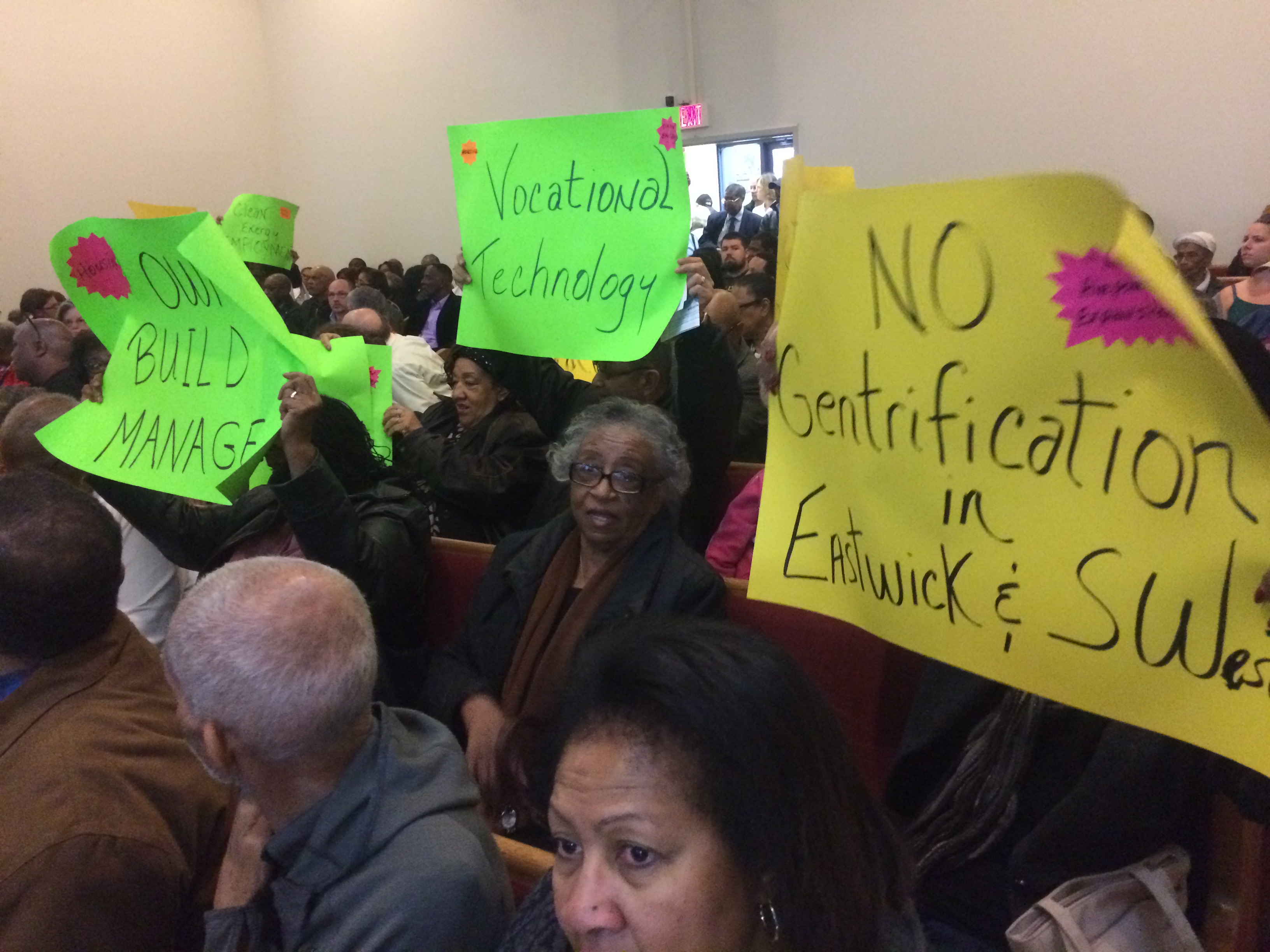 Eastwick's neighbors expressed their needs at public planning meeting