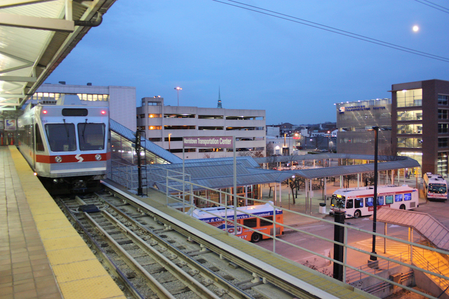 The Norristown high speed rail line would run through King of Prussia under SEPTA's plan.