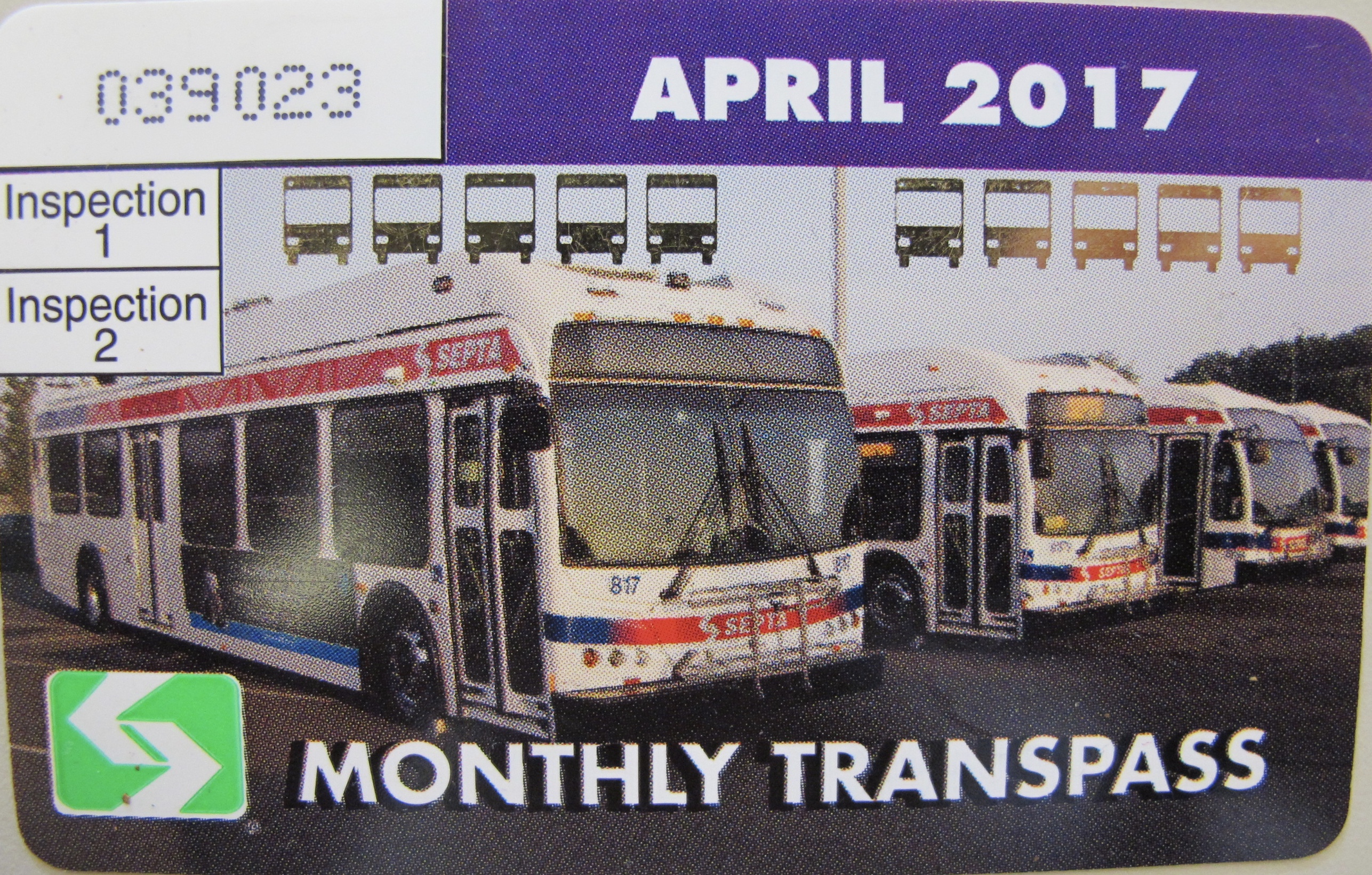 Monthly Transpasses no longer have gendered stickers.