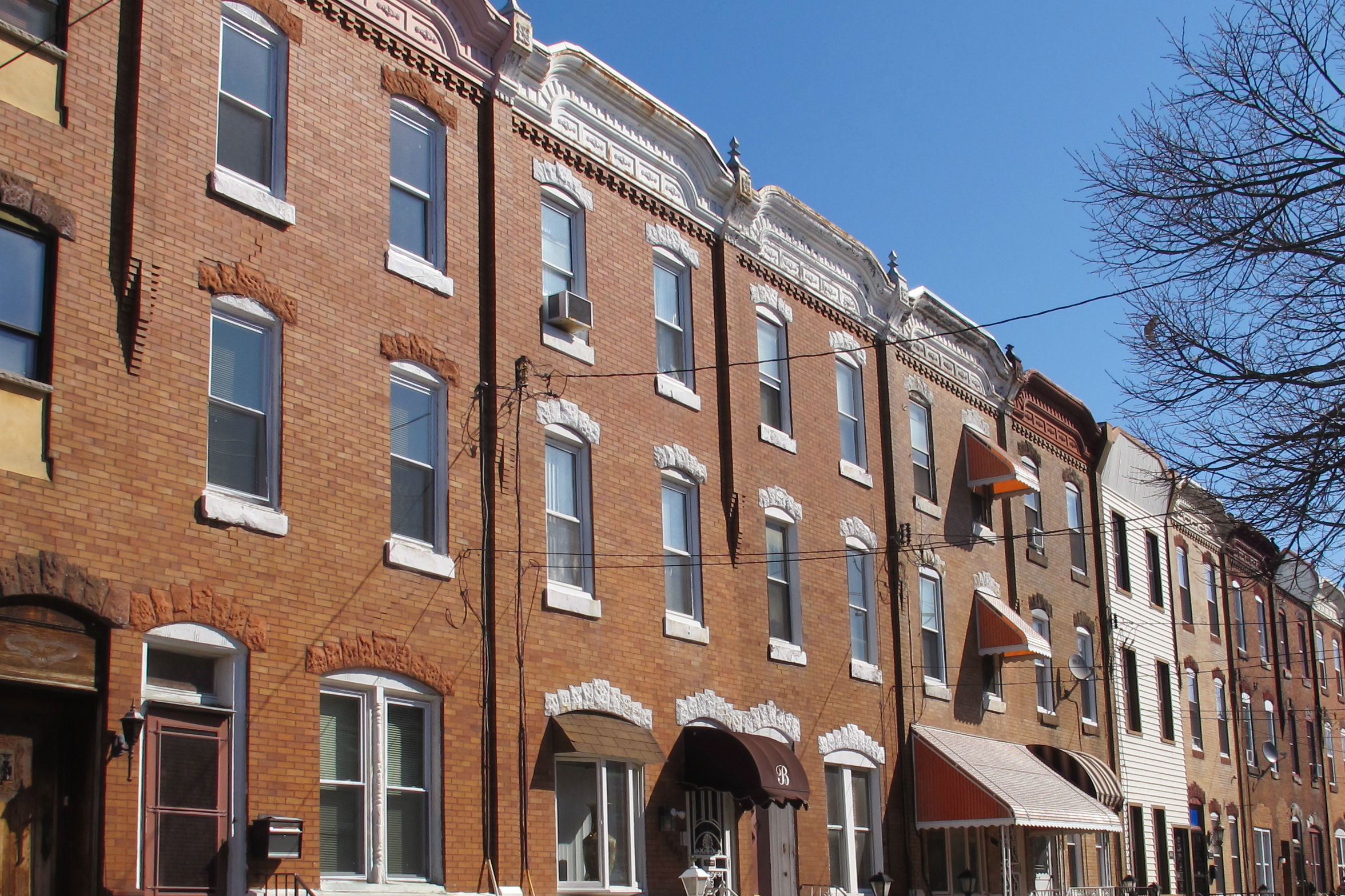 Rowhouses in Point Breeze Rowhouses in Point Breeze