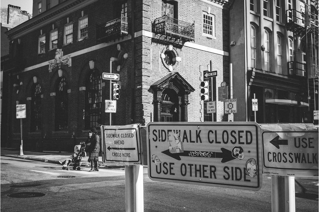 Sidewalk closed | Hammed Mu'min, EOTS Flickr Group