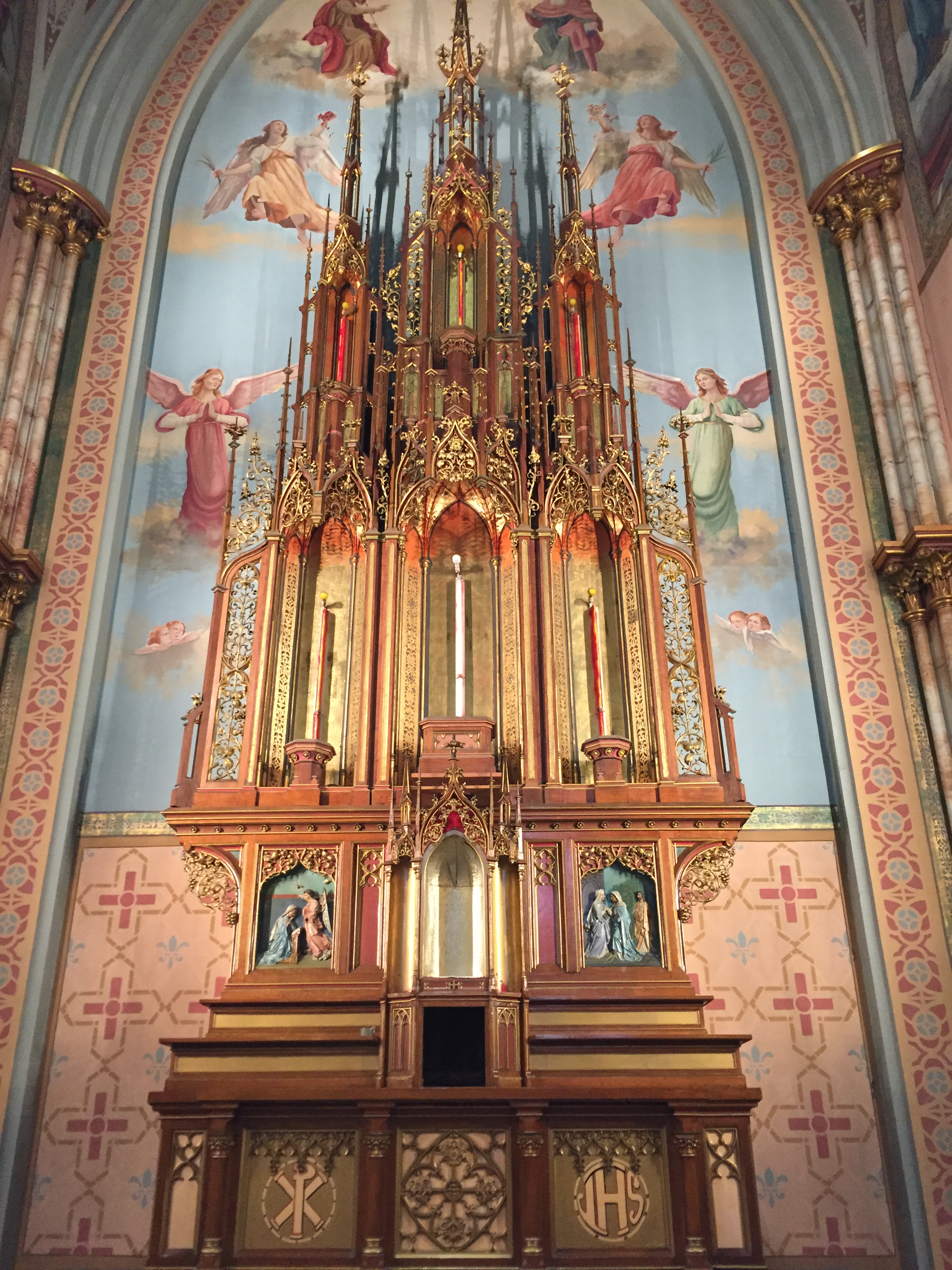 St. Laurentius' interior, January 2017, courtesy of Philadelphia Historical Commission