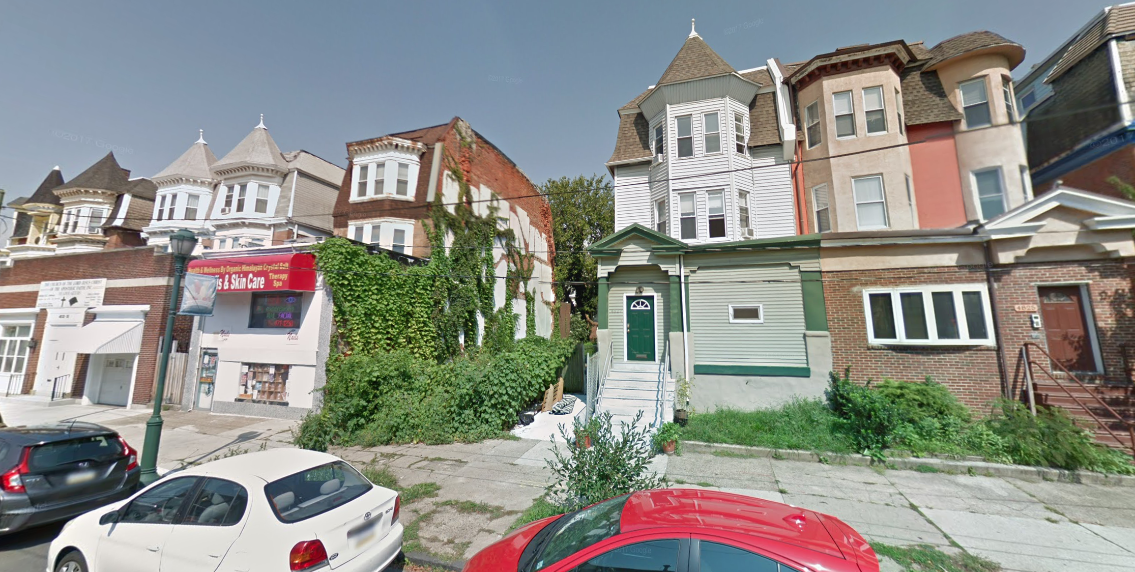 The lot at 4829 Baltimore Avenue in West Philly has long sat vacant. Credit: Google Maps.