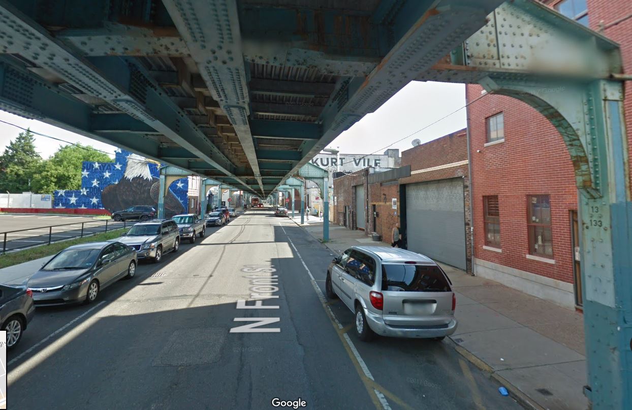 under the el, 1330 North Front Street, which is an address listed in the new KOZ bill