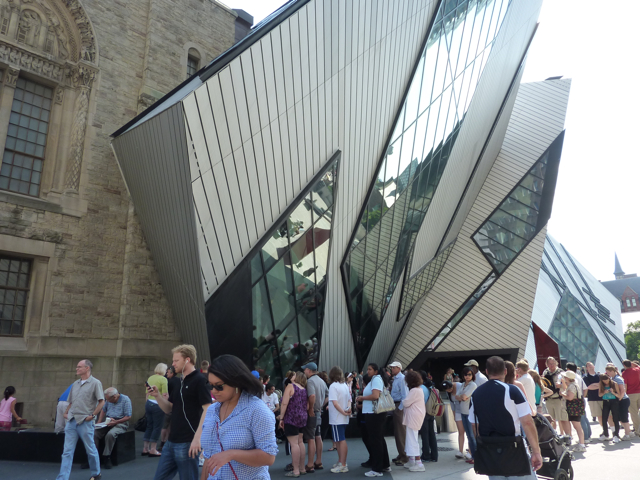 Daniel Liebskind at Royal Ontario Museum