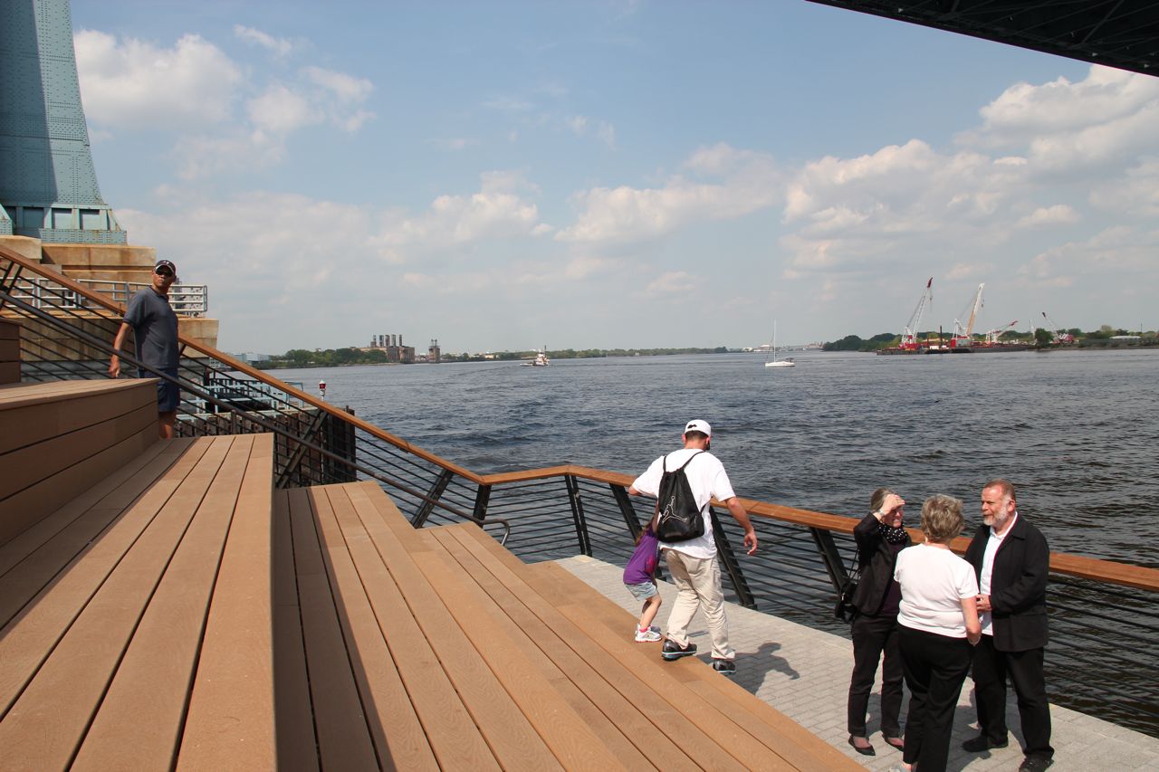 Facts and photos from Race Street Pier opening