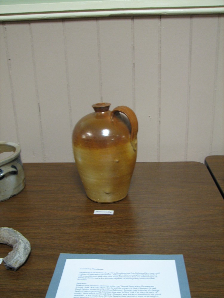 A locally made jug