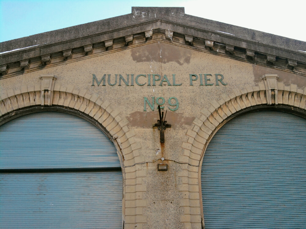 The front of Pier 9, a prospective site for future waterfront activity
